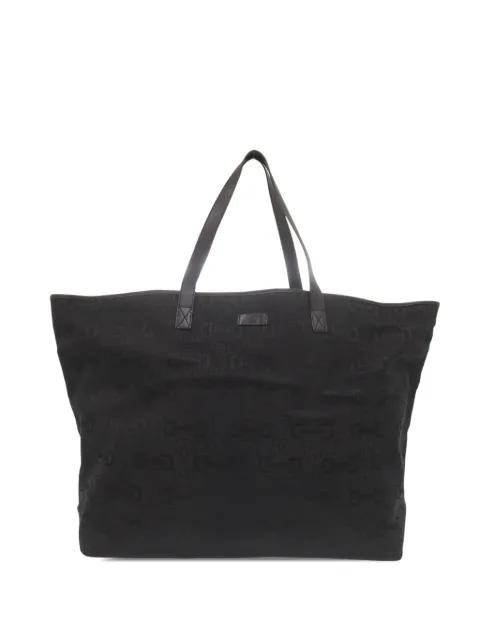 2016-2026 Large Horsebit Canvas tote bag by GUCCI 