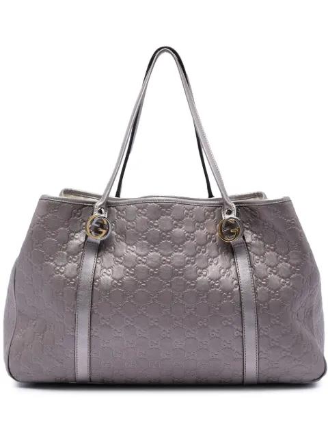2016-2026 Large Metallic Guccissima Twins tote bag by GUCCI 