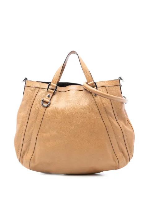 2016-2026 Leather Abbey D Ring satchel by GUCCI 