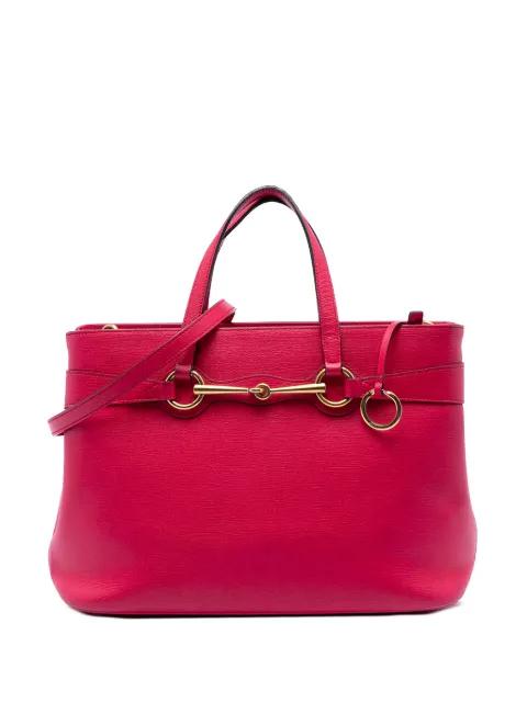 2016-2026 Leather Bright Bit satchel by GUCCI 