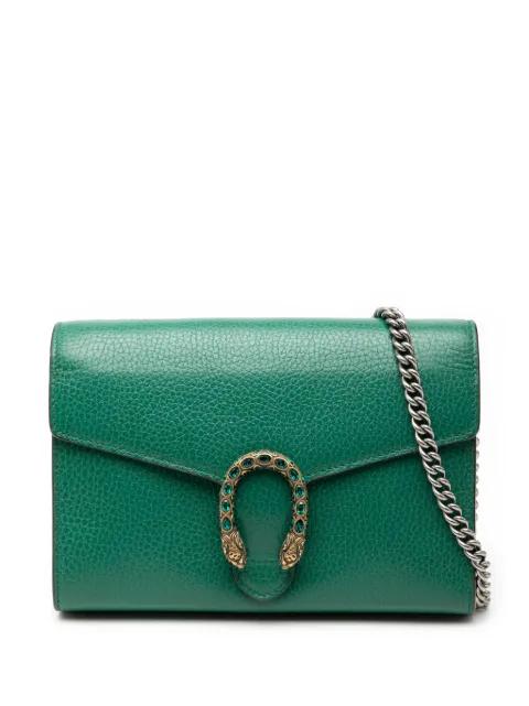 2016-2026 Leather Dionysus Wallet on Chain crossbody bag by GUCCI 