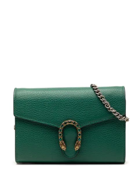 2016-2026 Leather Dionysus Wallet on Chain crossbody bag by GUCCI 