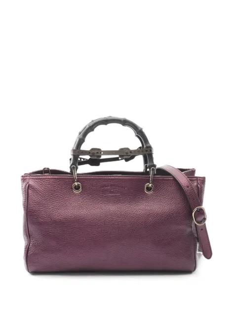 2016-2026 Medium Bamboo Shopper satchel by GUCCI 