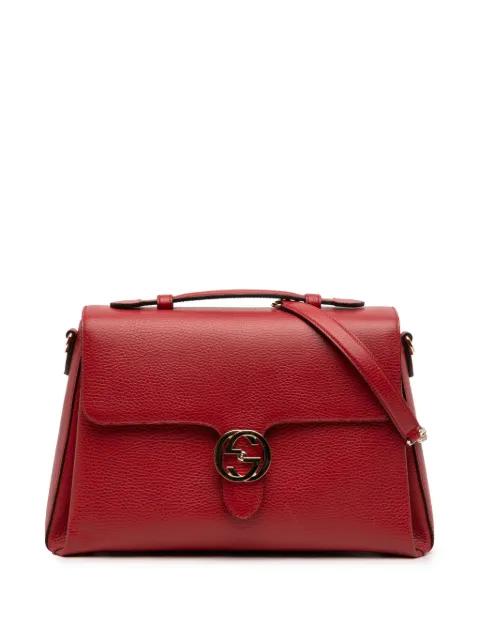 2016-2026 Medium Dollar Calf Interlocking G satchel by GUCCI 