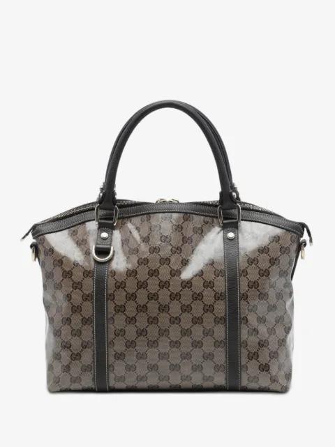 2016-2026 Medium GG Crystal Charm Dome satchel by GUCCI 