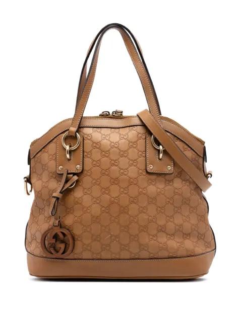 2016-2026 Medium Guccissima Charm Dome satchel by GUCCI 