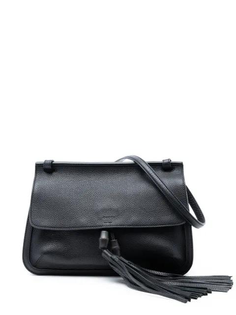 2016-2026 Medium Leather Bamboo Daily crossbody bag by GUCCI 