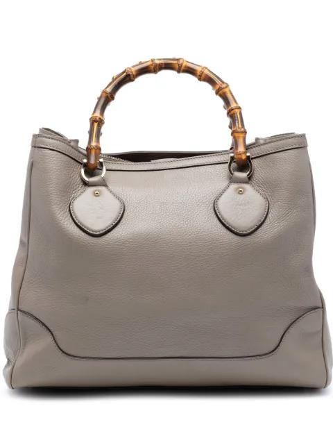 2016-2026 Medium Leather Bamboo Diana tote bag by GUCCI 
