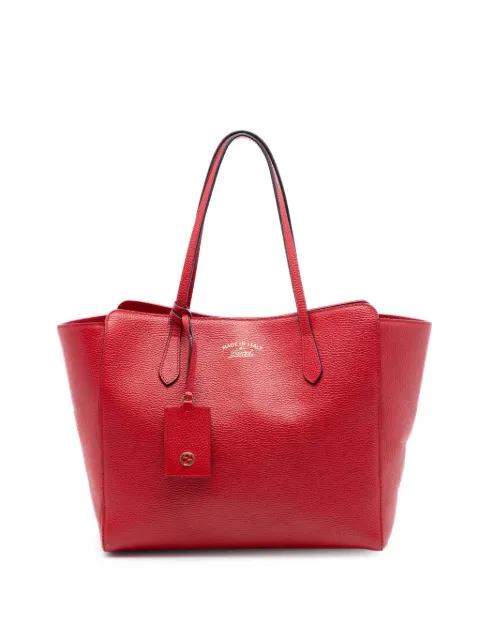 2016-2026 Medium Leather Swing tote bag by GUCCI 