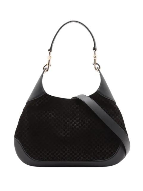 2016-2026 Medium Micro GG Suede B Hobo satchel by GUCCI 