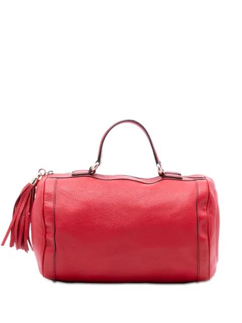 2016-2026 Medium Pebbled Calfskin Soho Boston Bag satchel by GUCCI 
