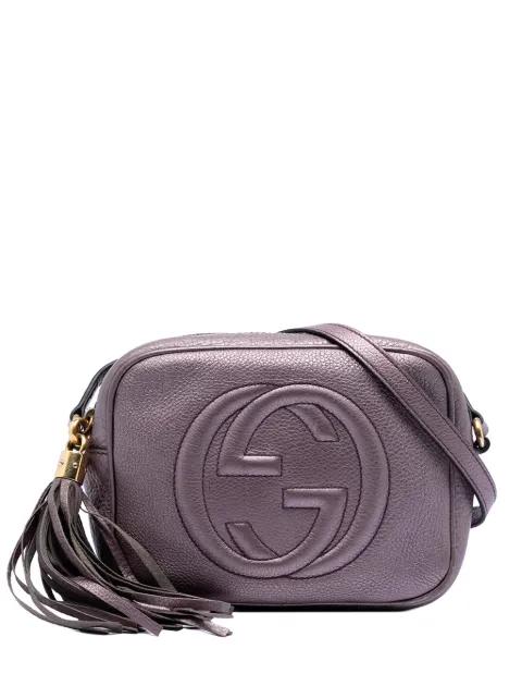 2016-2026 Metallic Leather Soho Disco crossbody bag by GUCCI 