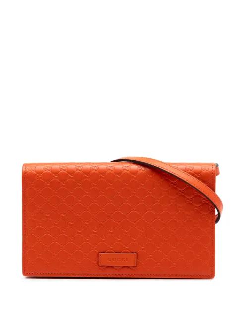 2016-2026 Microguccissima Wallet on Strap crossbody bag by GUCCI 