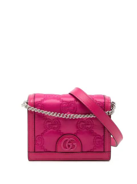 2016-2026 Mini GG Embossed Leather satchel by GUCCI 