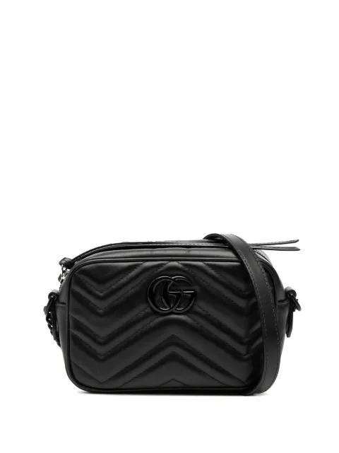 2016-2026 Mini GG Marmont Matelasse Leather Monochrome crossbody bag by GUCCI 