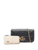 2016-2026 Mini GG Marmont Matelasse Leather Wallet On Chain crossbody bag by GUCCI 