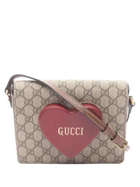 2016-2026 Mini GG Supreme Heart crossbody bag by GUCCI 