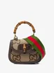 2016-2026 Mini Jumbo GG Canvas 1947 Bamboo Top Handle Bag satchel by GUCCI 2016-2026 Mini Jumbo GG Canvas 1947 Bamboo Top Handle Bag satchel by GUCCI