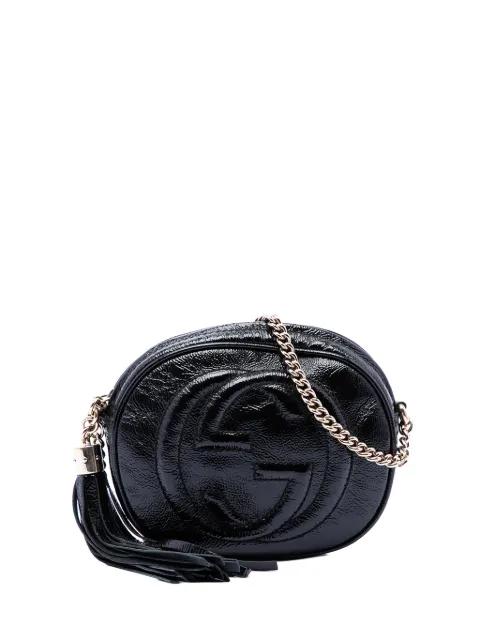 2016-2026 Mini Patent Soho Chain crossbody bag by GUCCI 