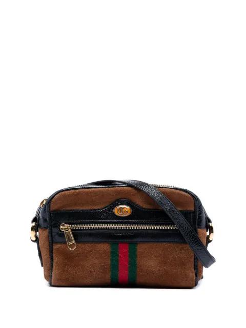 2016-2026 Mini Suede Web Ophidia crossbody bag by GUCCI 
