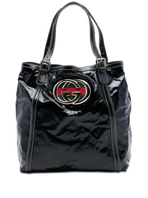 2016-2026 Patent Dialux Britt Web tote bag by GUCCI 