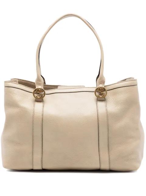 2016-2026 Pebbled Leather Miss GG tote bag by GUCCI 