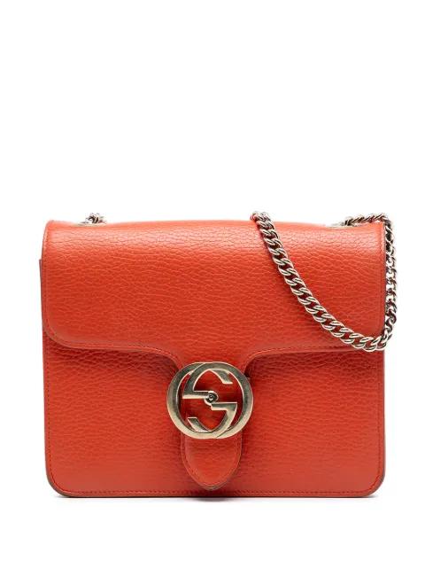 2016-2026 Small Dollar Calfskin Interlocking G crossbody bag by GUCCI 