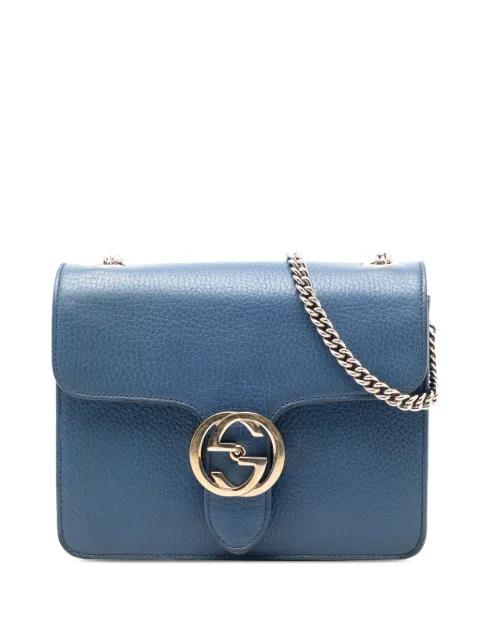 2016-2026 Small Dollar Calfskin Interlocking G crossbody bag by GUCCI 