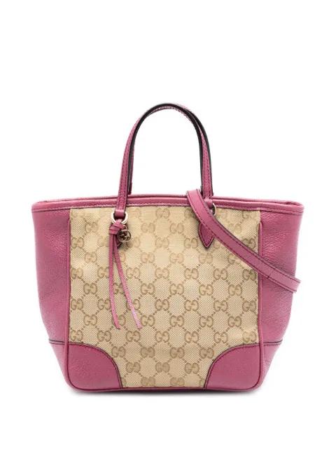 2016-2026 Small GG Canvas Bree satchel by GUCCI 