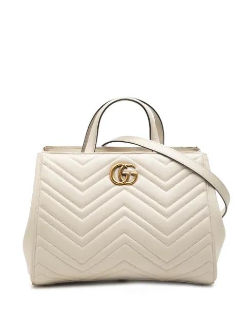 2016-2026 Small GG Marmont Matelasse Calfskin satchel by GUCCI 