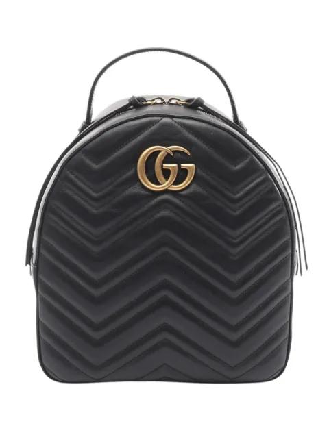 2016-2026 Small GG Marmont Matelasse Leather backpack by GUCCI 