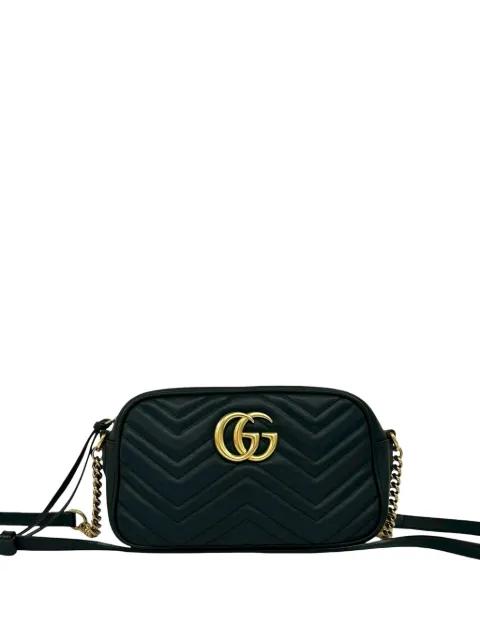 2016-2026 Small GG Marmont Matelasse Leather crossbody bag by GUCCI 