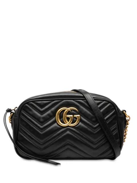 2016-2026 Small GG Marmont Matelasse Leather crossbody bag by GUCCI 