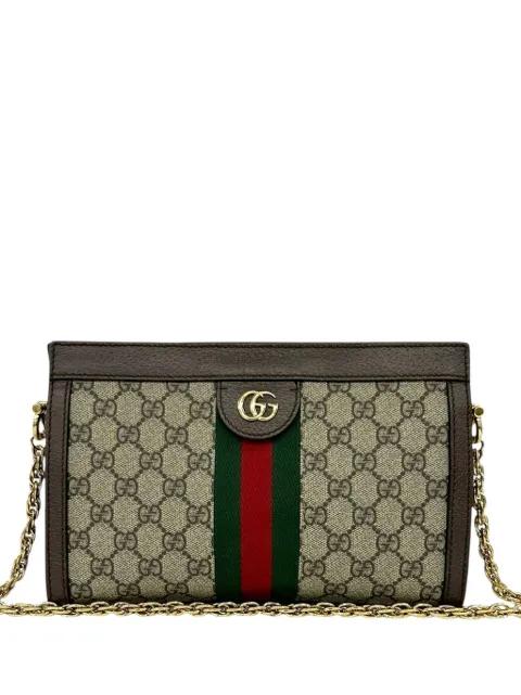 2016-2026 Small GG Supreme Web Ophidia Chain crossbody bag by GUCCI 