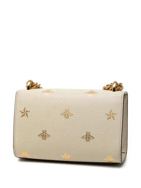 2016-2026 Small Leather Bee Star Padlock crossbody bag by GUCCI 