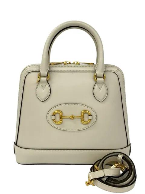 2016-2026 Small Leather Horsebit 1955 satchel by GUCCI 