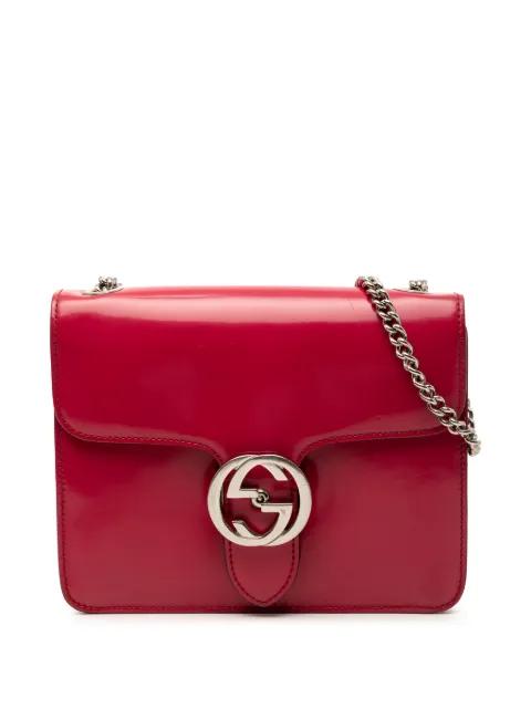 2016-2026 Small Polished Calfskin Interlocking G Dollar crossbody bag by GUCCI 