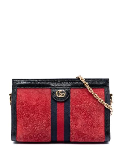 2016-2026 Small Suede Ophidia Chain crossbody bag by GUCCI 