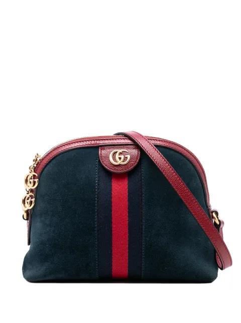 2016-2026 Small Suede Web Ophidia Dome crossbody bag by GUCCI 