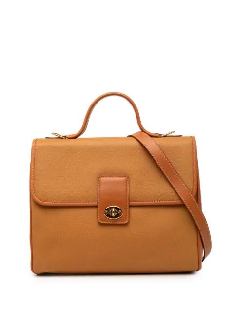 20th Century Calfskin Turnlock Top Handle Bag satchel by GUCCI 