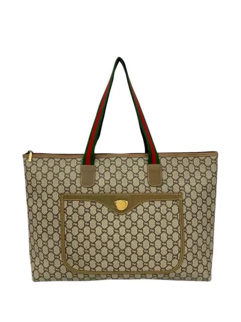 20th Century GG Supreme Plus Web tote bag by GUCCI 
