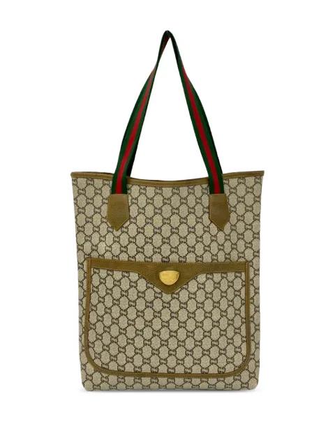 20th Century GG Supreme Plus Web tote bag by GUCCI 
