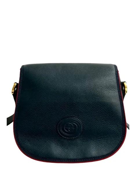 20th Century Grained Calfskin Interlocking G crossbody bag by GUCCI 