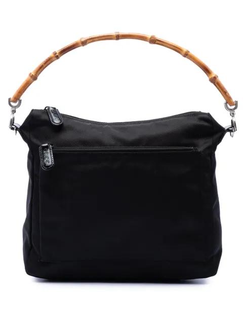 20th Century Nylon Bamboo satchel by GUCCI 