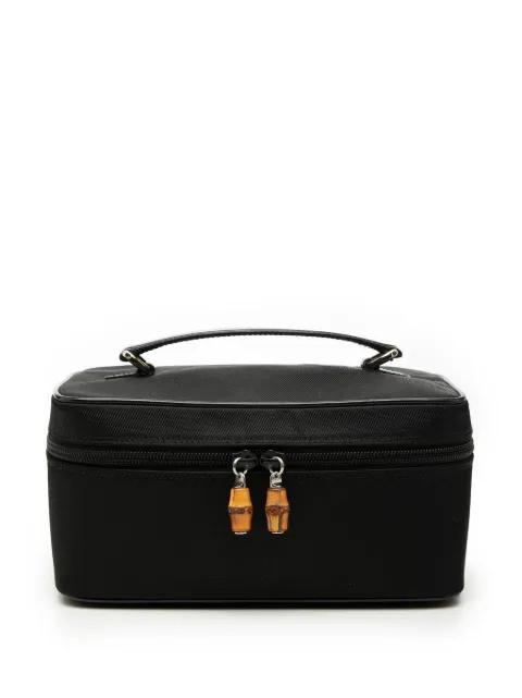 20th Century Nylon Bamboo vanity bag by GUCCI 