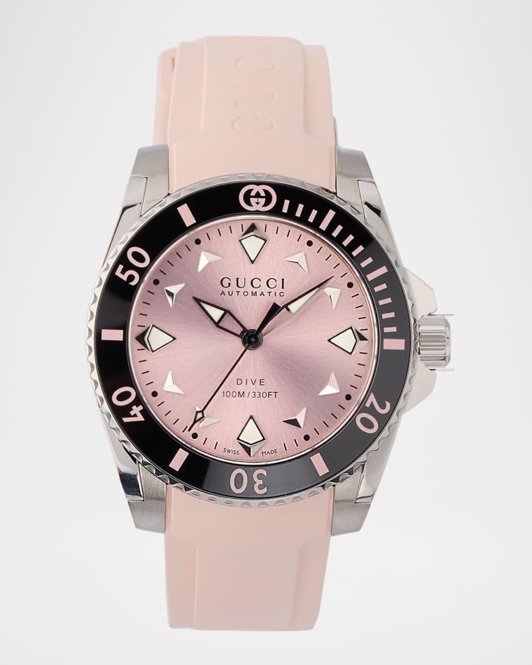 36mm Gucci Dive Pink Automatic Watch by GUCCI