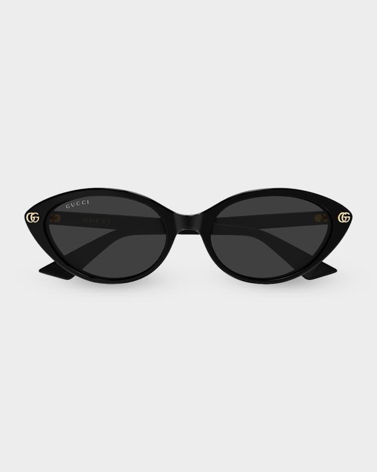54mm Acetate Cat-Eye Sunglasses by GUCCI