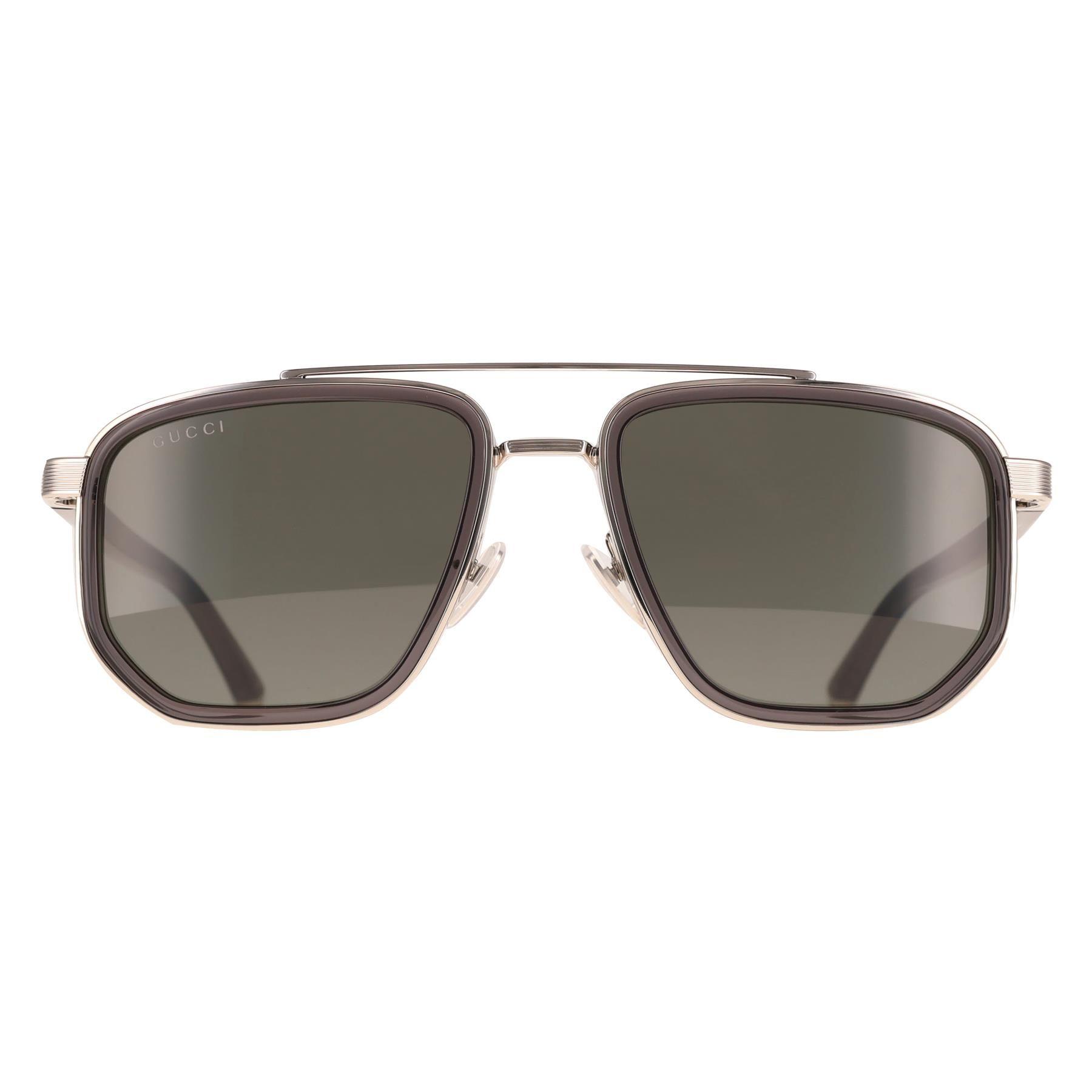 Aviator Silver Grey Grey GG2073S by GUCCI