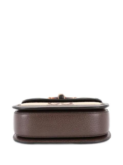Bamboo 1947 Top Handle Bag Jumbo GG Canvas Small satchel by GUCCI 