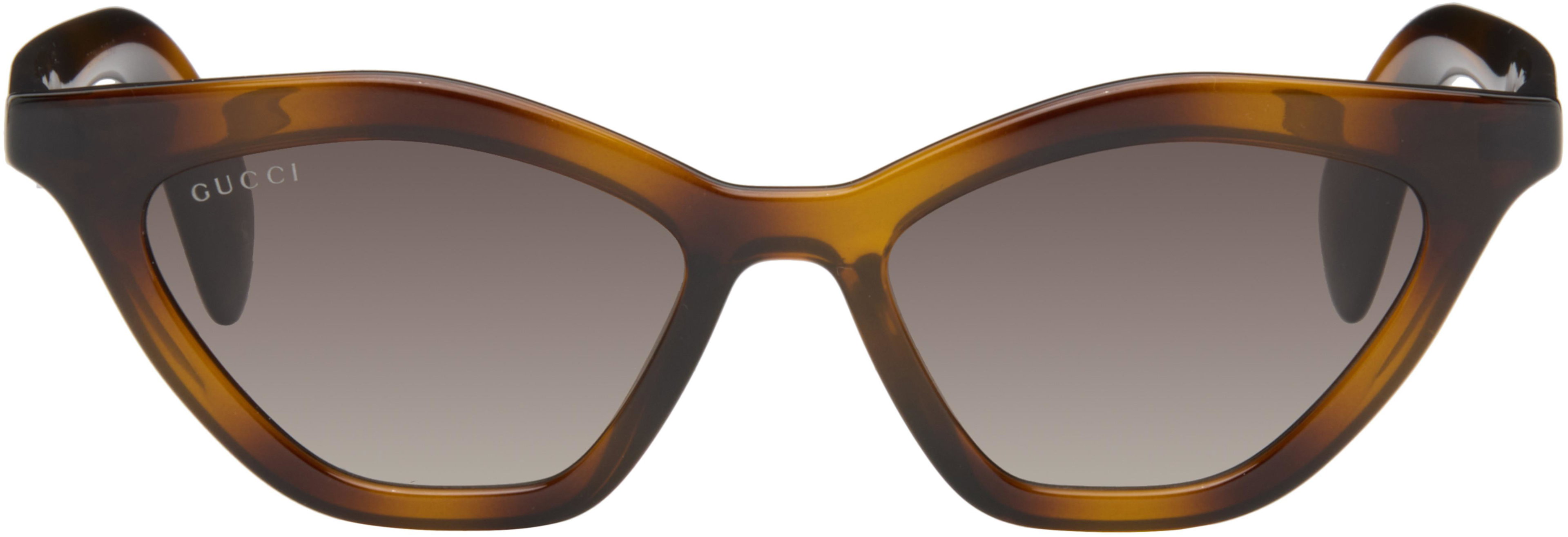 Black Cat Eye Sunglasses by GUCCI